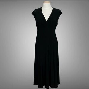 Jones New York Black Midi Dress